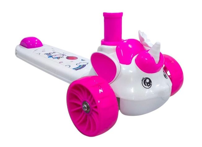 Scooter Monopatín Unicornio-3