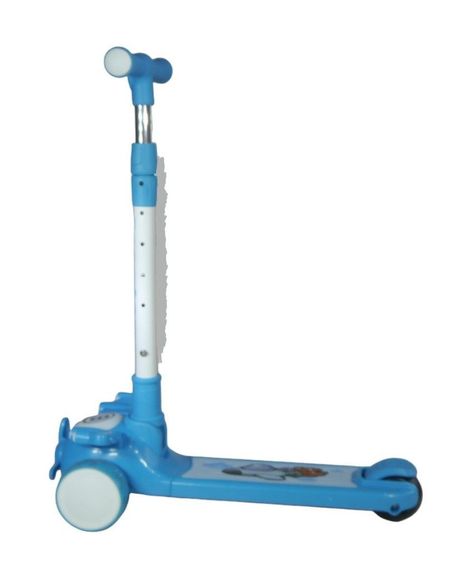 Scooter Monopatín Niños Avión Celeste-2
