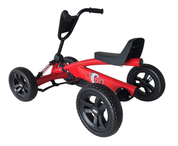 GoKart Racing Con Pedales Rojo-3