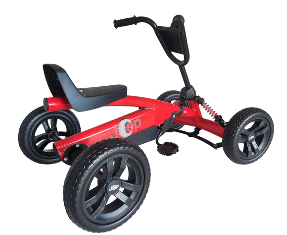 GoKart Racing Con Pedales Rojo-4