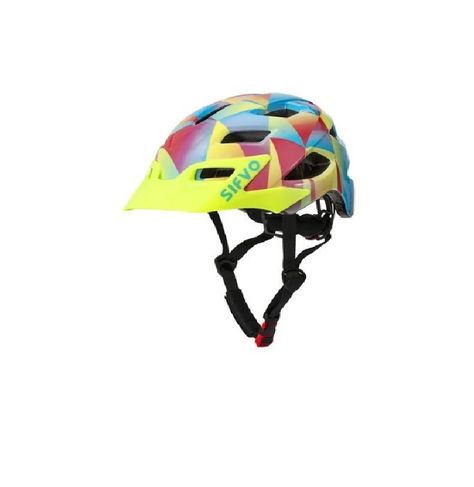 Casco Bicicleta Niños Sifvo Multicolor        -2