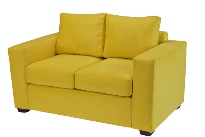 Sofá Romme 2 cuerpos amarillo-1