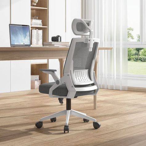 Silla de oficina ejecutiva Ergonomic Plus Gris-0