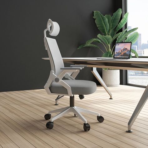 Silla de oficina ejecutiva Ergonomic Plus Gris-2