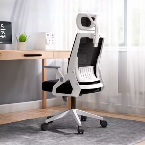 Silla de oficina ejecutiva Ergonomic Plus Blanco-0