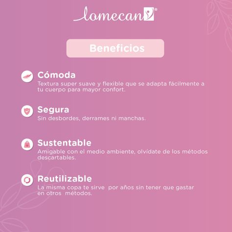 Lomecan Copa Menstrual Talla 2 X1-7