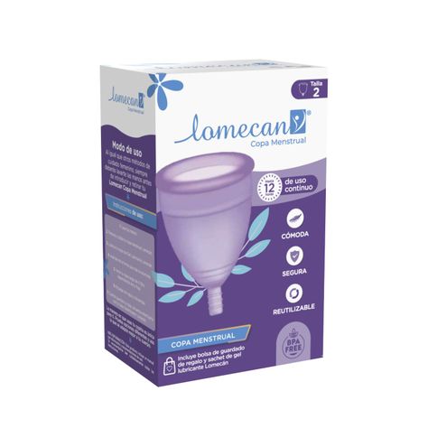 Lomecan Copa Menstrual Talla 2 X1-1