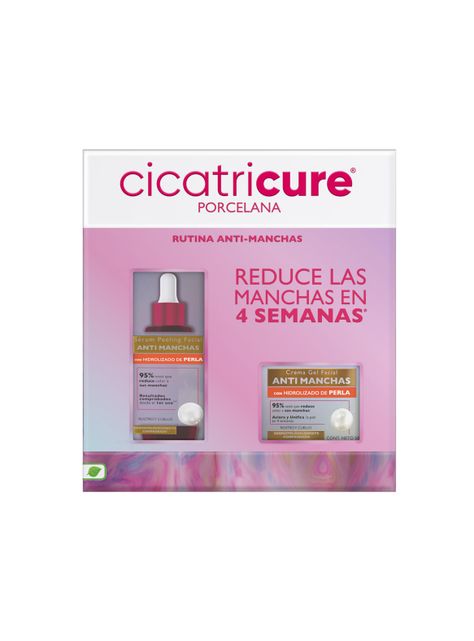 Pack Cicatricure Porcelana Sérum Peeling 30Ml +Crema Gel 50G-0