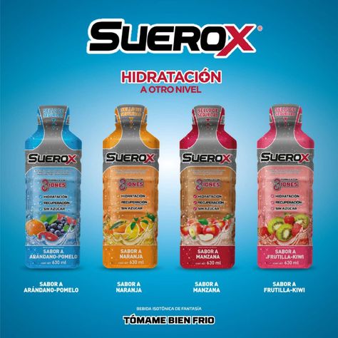 Suerox Bebida Isotónica Frutilla-kiwi 630 ML-4