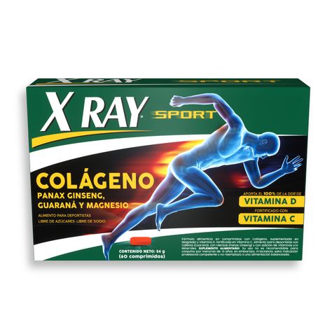 X Ray Sport Colágeno Comprimidos 60-0