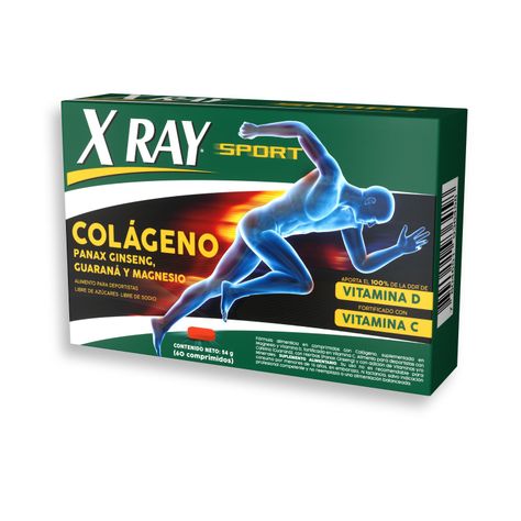 X Ray Sport Colágeno Comprimidos 60-1