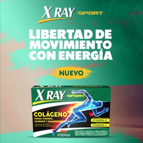 X Ray Sport Colágeno Comprimidos 60-3