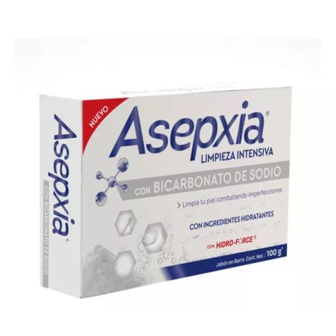 Asepxia Jabón Bicarbonato De Sodio 100 Gr-1