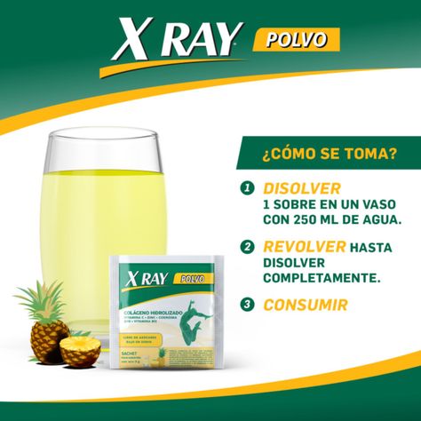 X Ray Colágeno en Polvo Sabor a Piña 30 Sachet-4