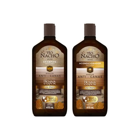 Pack Tío Nacho Anti Canas Shampoo + Acondicionador 415Ml C/U-1
