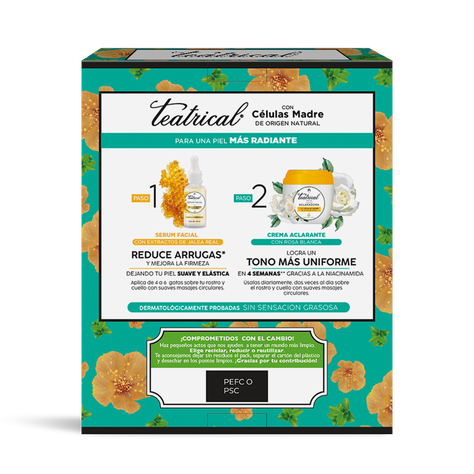 Pack Teatrical Serum Jalea Real + Aclarante 100g-3