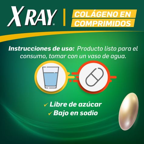 X-Ray Colágeno 60 Comprimidos-2