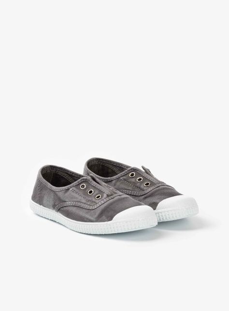 Zapatilla lona sin cordones niños (T. 21-27)-3