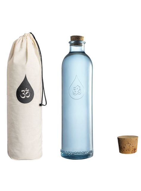 Botella Vidrio Reciclado OmWater Gratitude 1,2 L-0
