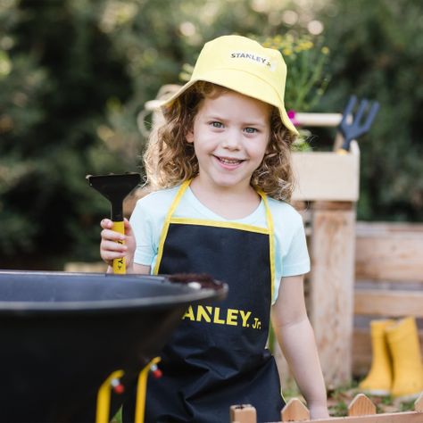 Rastrillo de Mano para Jardinería Metálico Niño Stanley Jr.-4