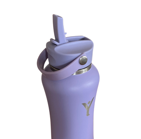 Tapa con bombilla para botellas color Lavanda 1182 ml y 946 ml-0