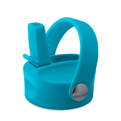 Tapa con bombilla para botellas color azul  473 ml y 621 ml-0