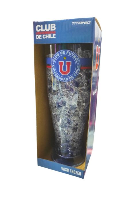 Vaso Frozen Universidad De Chile 16 Oz 500 Ml Oficial Nuevo-3