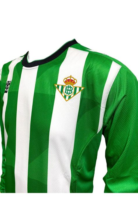 Camiseta Real Betis 2022/2023 Titular Manga Larga Hummel-1