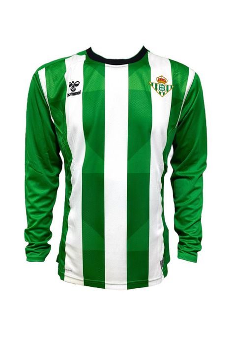 Camiseta Real Betis 2022/2023 Titular Manga Larga Hummel-2