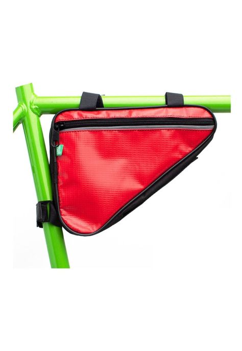 Bolso Bicicleta Impermeable Triángulo 1l Rojo Nuevo Onwheels-0