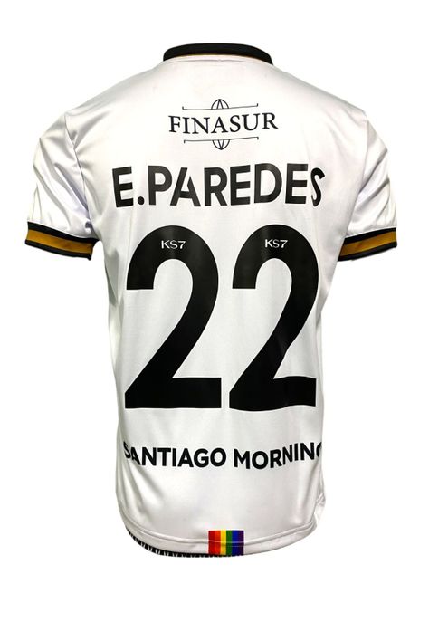 Camiseta Santiago Morning 2024 Titular 22 Paredes KS7-2