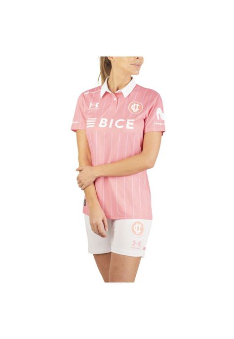 Camiseta Universidad Católica 2021 2022 Mujer 3a Rosada UA-0