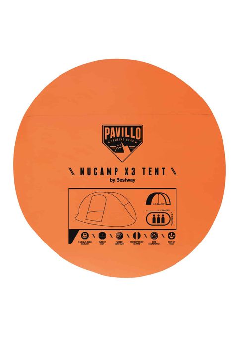 Carpa Nucamp x3 Tent Pavillo-4