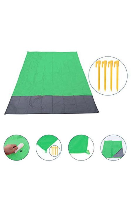 Toalla manta Impermeable Para Picnic Playa Colores-1