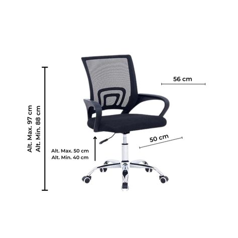 Silla Ejecutiva de Oficina PC Escritorio Giratoria Dallas-1