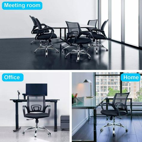 Silla Ejecutiva de Oficina PC Escritorio Giratoria Dallas-6