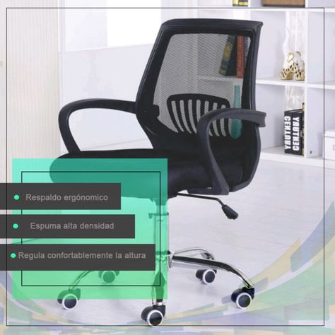 Silla Ejecutiva de Oficina PC Escritorio Giratoria Córdoba-9
