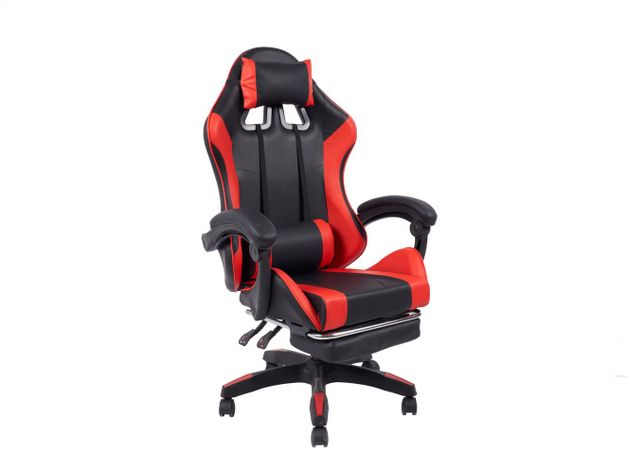 Silla Gamer Roja-3