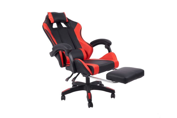 Silla Gamer Roja-5