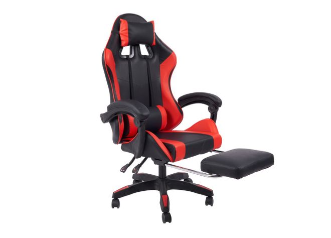 Silla Gamer Roja-0