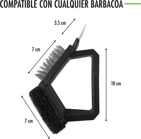 Cepillo Limpia Parrilla BBQ 3 en 1-1