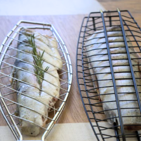 Rejilla para Asar Pescado Plastico Stelen-9