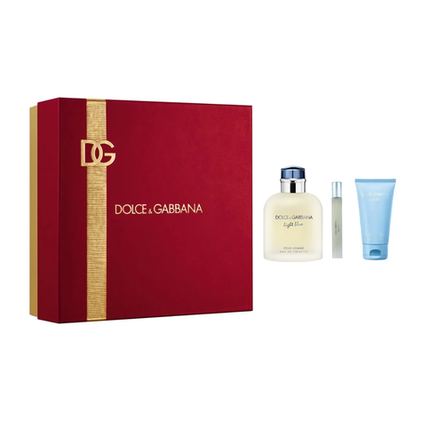 Perfume Set Dolce & Gabbana Light Blue pour Homme EDT 125ml + 10ml + Shower Gel 50ml-0