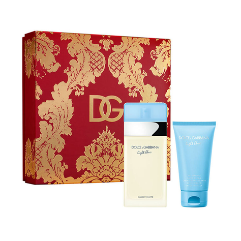 Perfume Set Dolce & Gabbana Light Blue EDT 100ml + Crema Refrescante 50ml-0