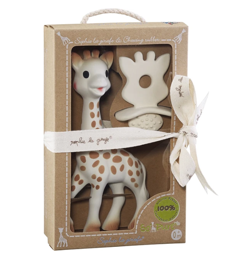 Sophie La Girafe - Set Sophie + Mordedor Sopure Para Bebes-0