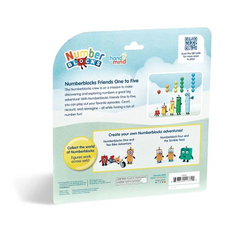 Numberblocks Figuras del 1 al 5 Educativo Original Hand2Mind-1