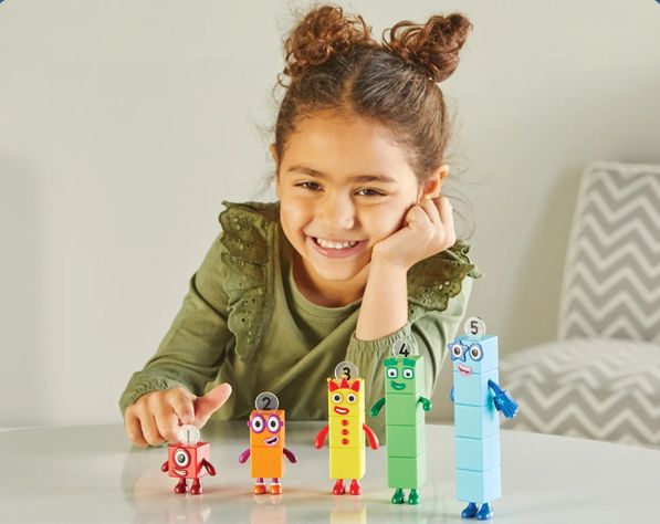 Numberblocks Figuras del 1 al 5 Educativo Original Hand2Mind-7