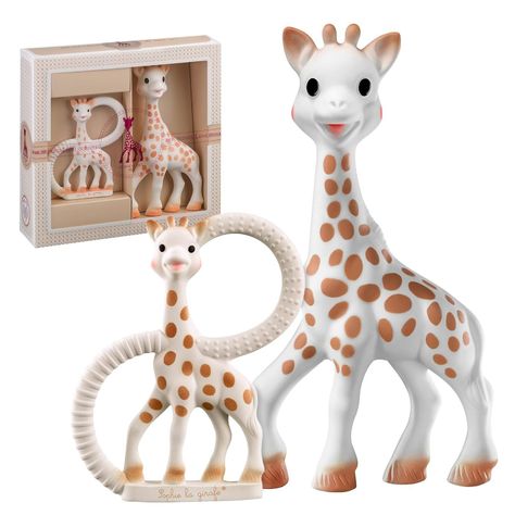 Set Sophie La Girafe: Sophie + Mordedor - Regalo Recién Nacido-1