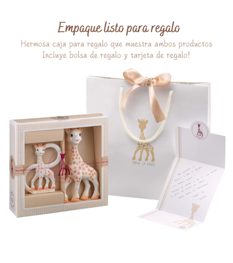 Set Sophie La Girafe: Sophie + Mordedor - Regalo Recién Nacido-3
