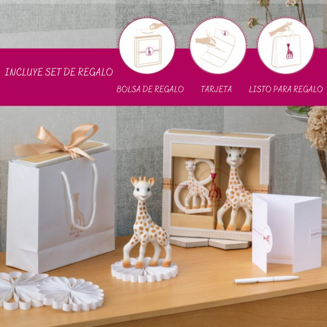 Set Sophie La Girafe: Sophie + Mordedor - Regalo Recién Nacido-5